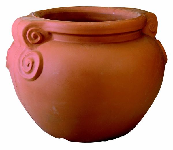 CACHE_POT_LISCIO_CON_MANICI - Cast Stone International 
