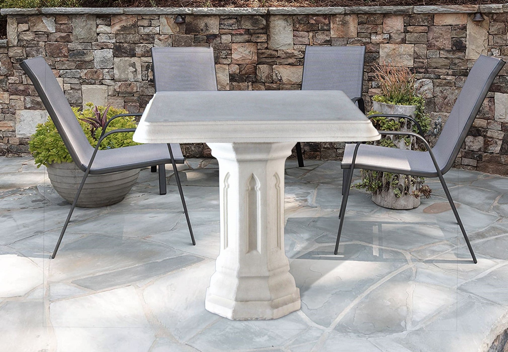 CATHEDRAL_COFFEE_TABLE - Cast Stone International 