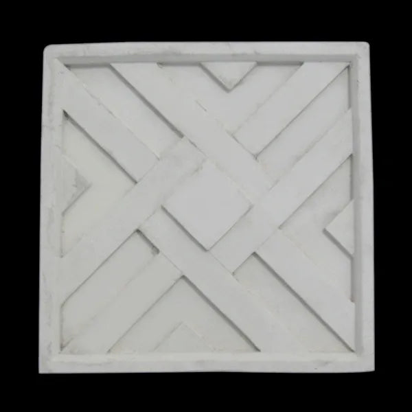 DiamondSquareWallPlaque - Cast Stone International 
