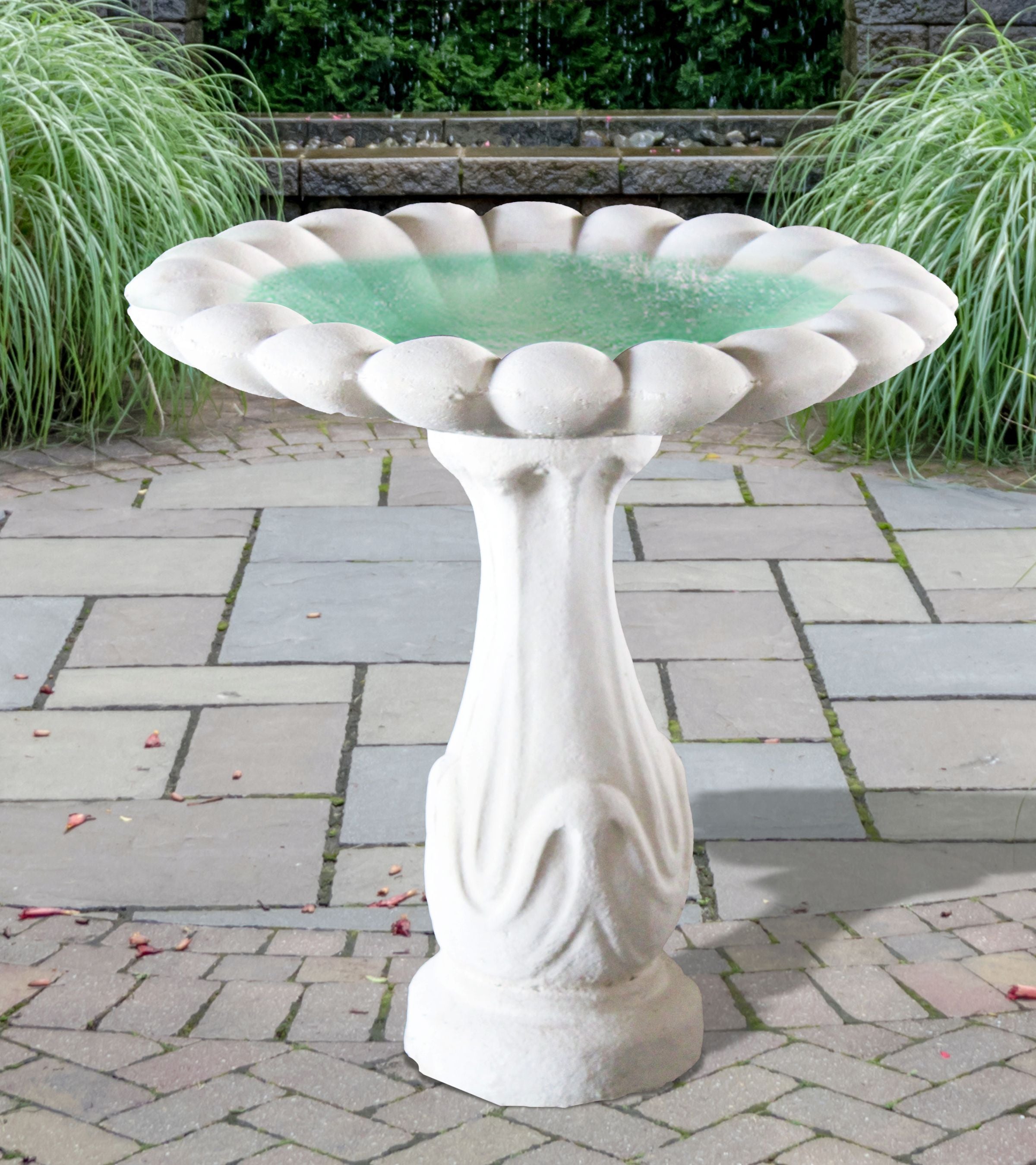 FLORIDA_BIRDBATH - Cast Stone International 