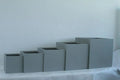 FRANKFURT_SQUARE_PLANTERS - Cast Stone International 