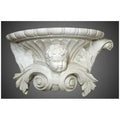 FaceScrollBracketwithShelf - Cast Stone International 