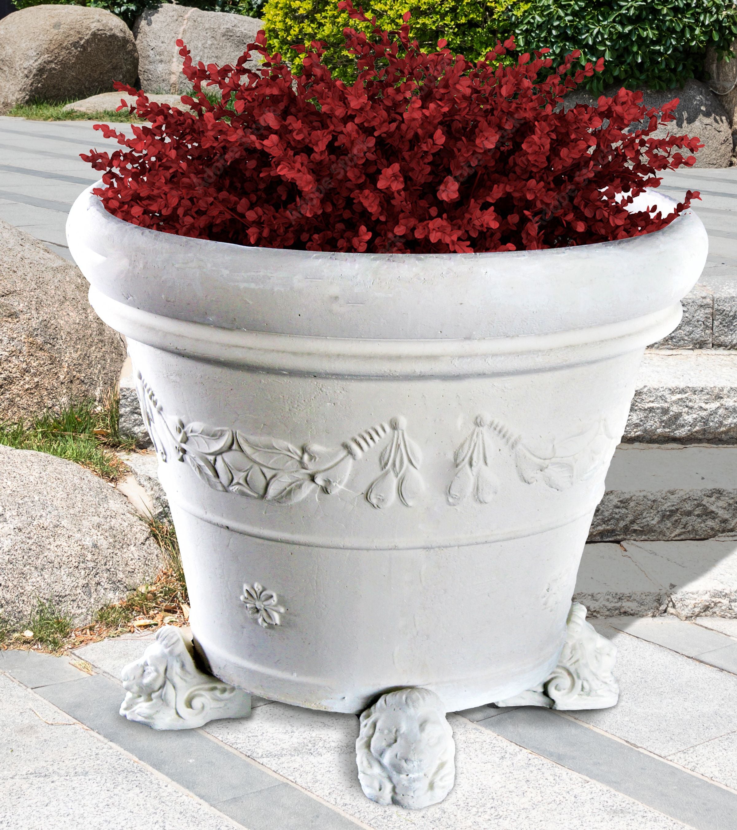 GARLAND_PLANTER_LARGE_feb8eeb8-0660-4b8a-abc5-24aa9cf8ce76 - Cast Stone International 