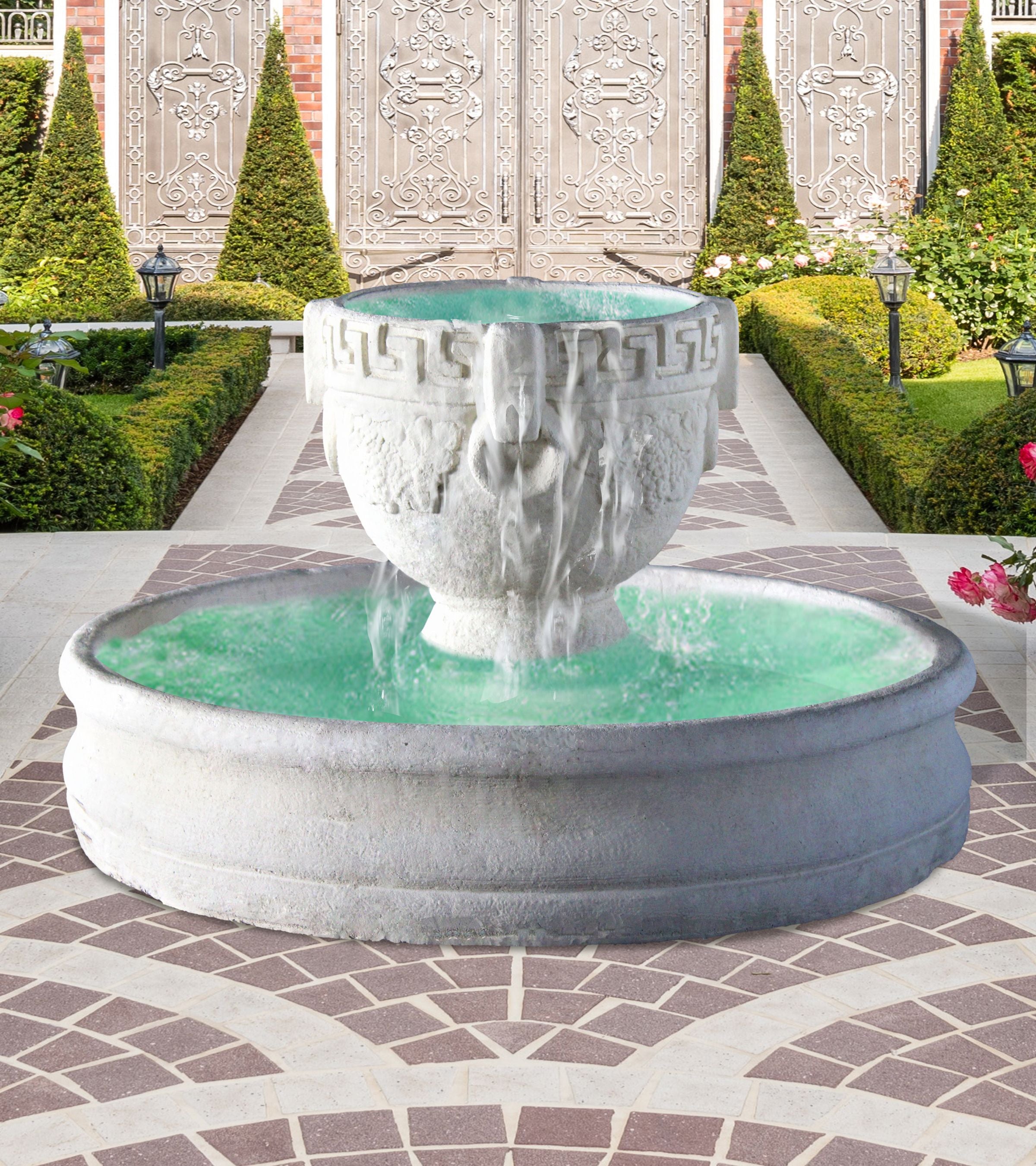 GREEK_FOUNTAIN - Cast Stone International 