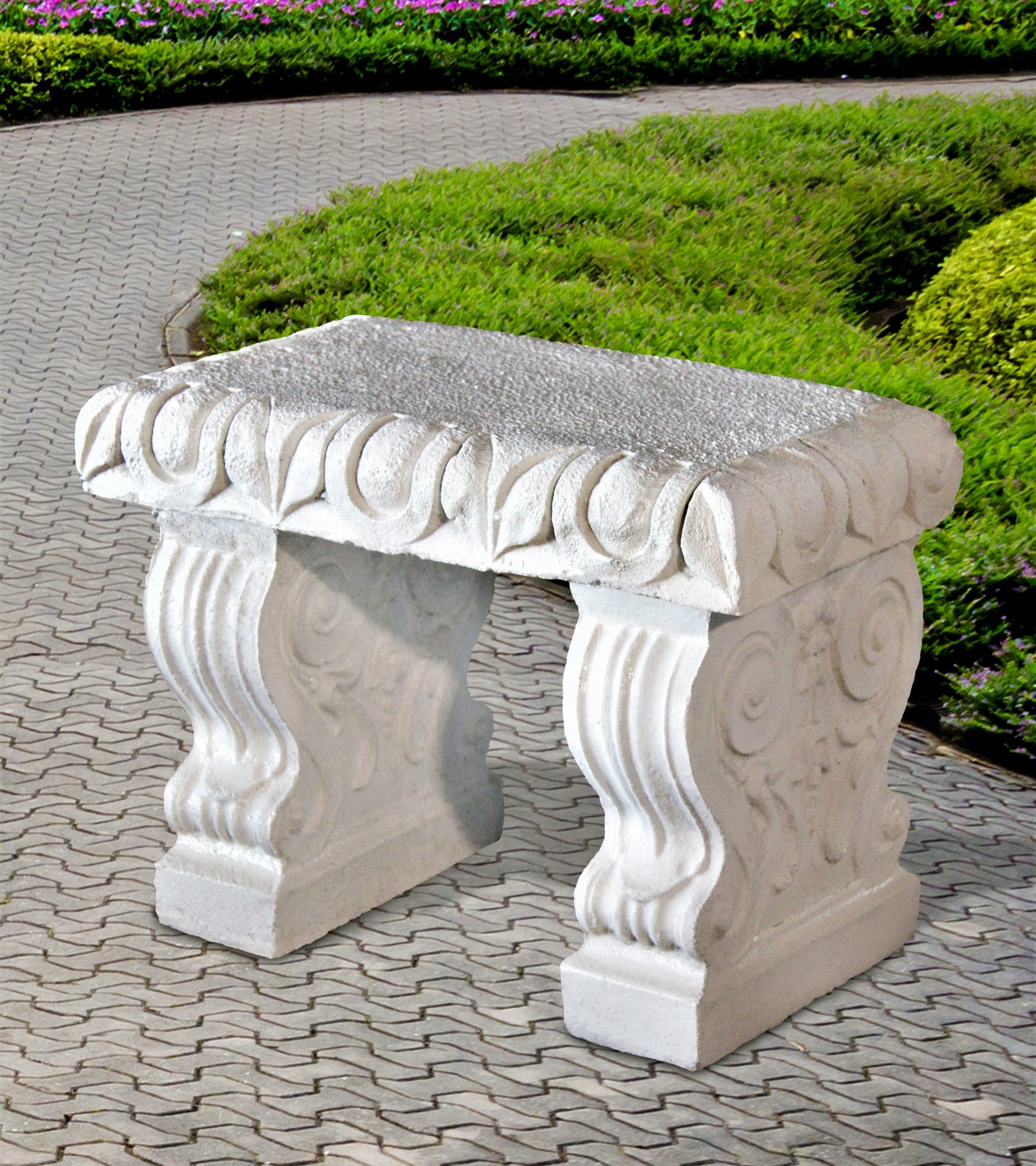 ITALIAN_TIBOLI_BENCH_2 - Cast Stone International 