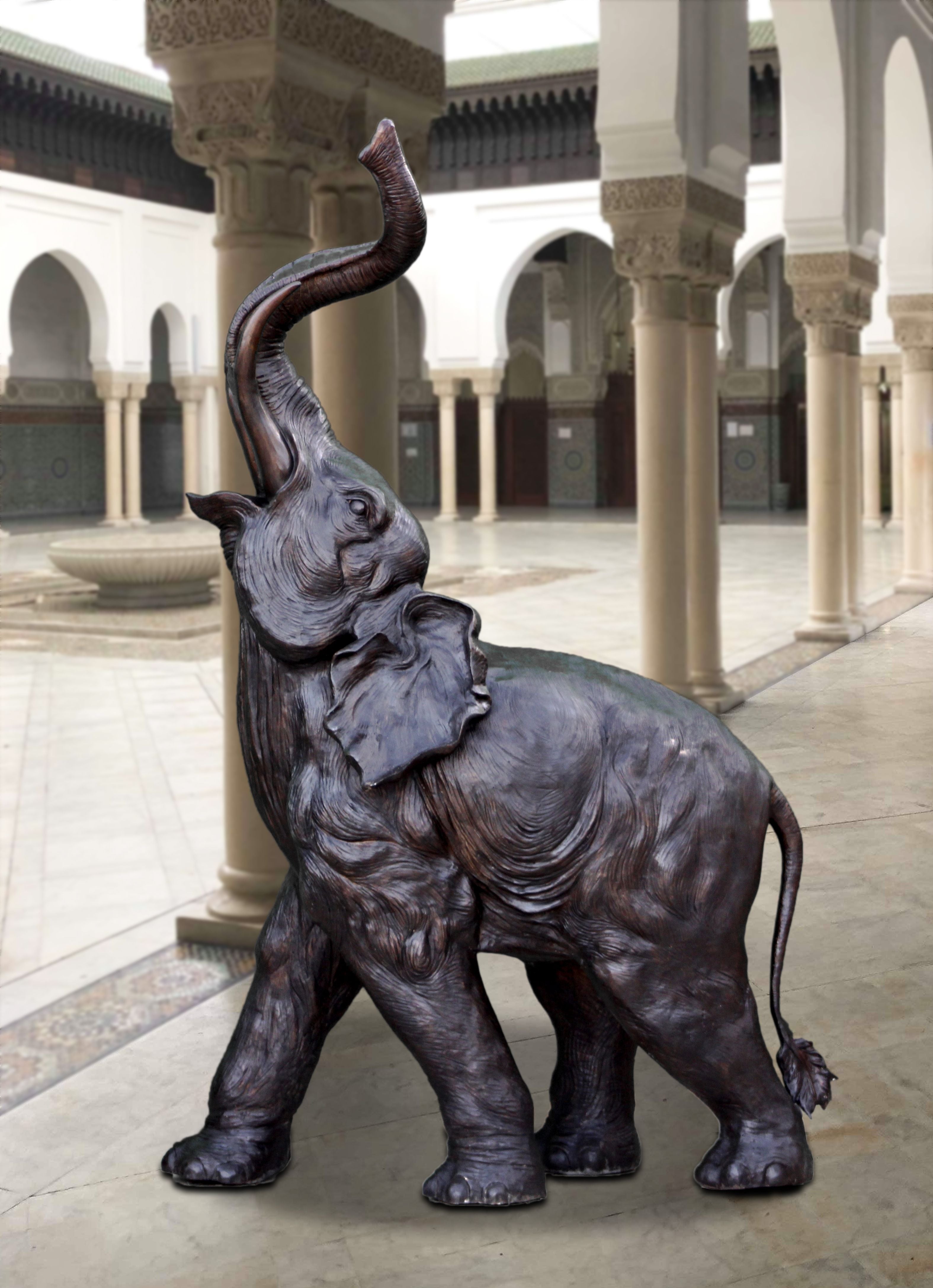 MAJESTIC_ELEPHANT_TRIUMPH - Cast Stone International 