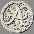MonogramWallPlaque - Cast Stone International 