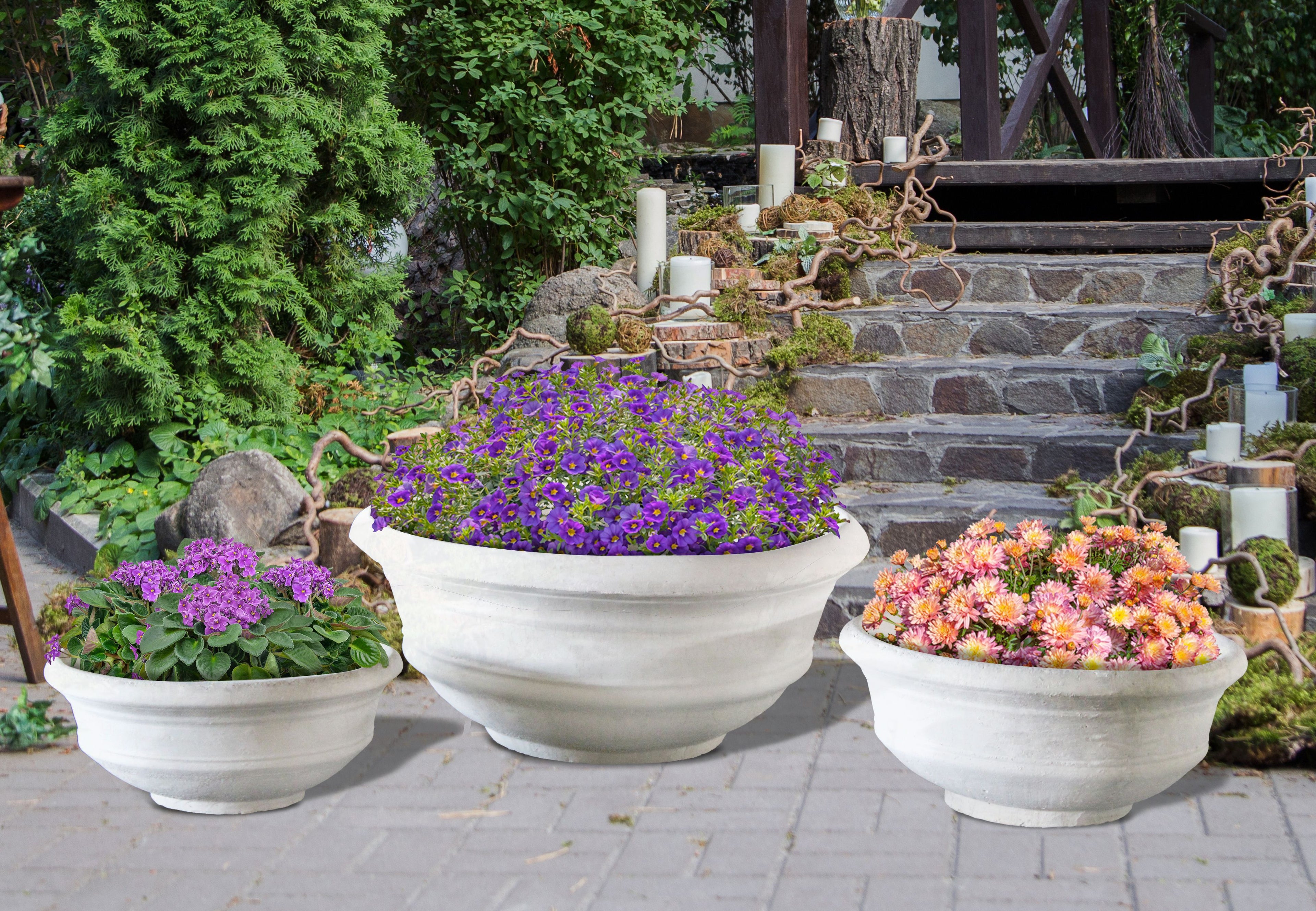 PLAZA_BOWLS_3 - Cast Stone International 