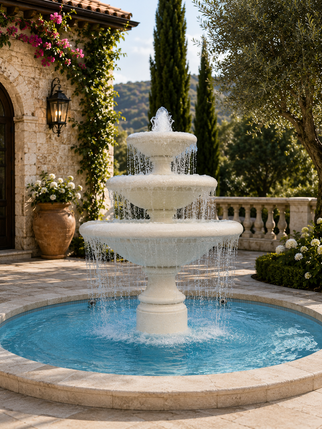 Three Tier Palermo Fountain