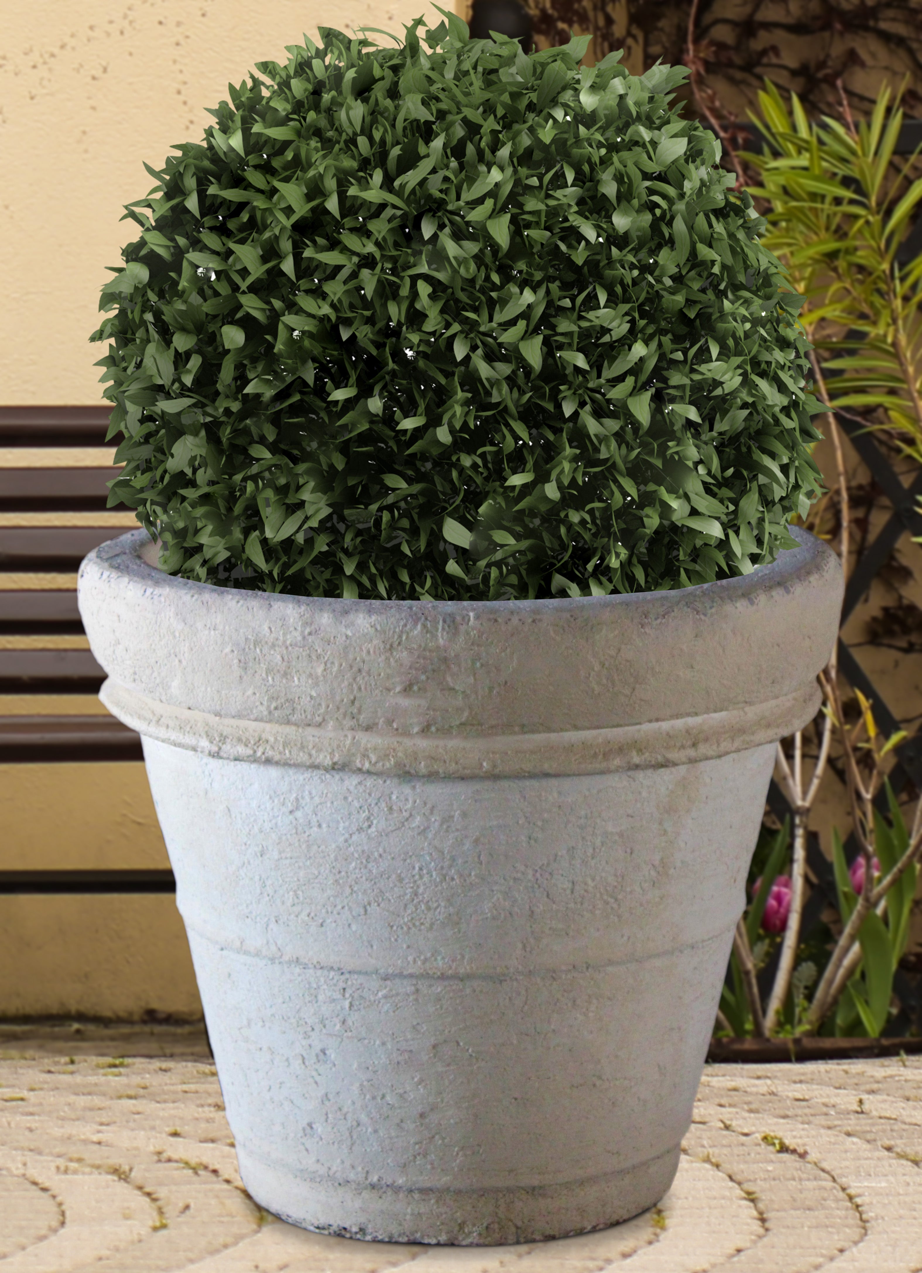 ROLLED_RIM_27_IN - Cast Stone International 