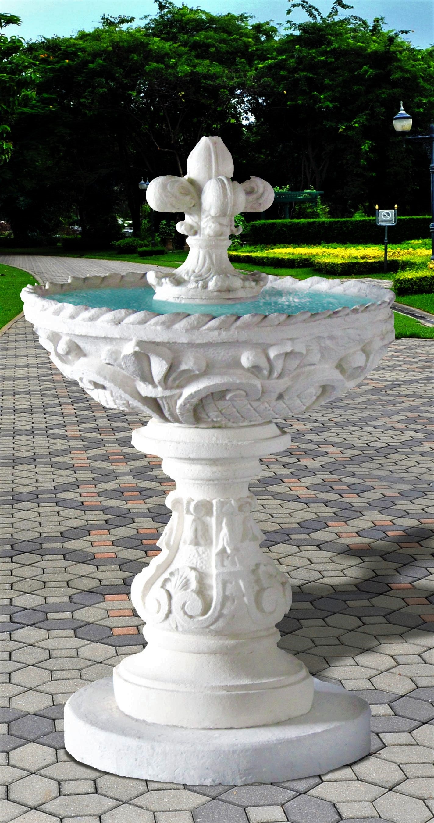 ROMANA_WATER_FOUNTAIN_2 - Cast Stone International 