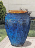 Royal_Blue_Munich_Urn - Cast Stone International 