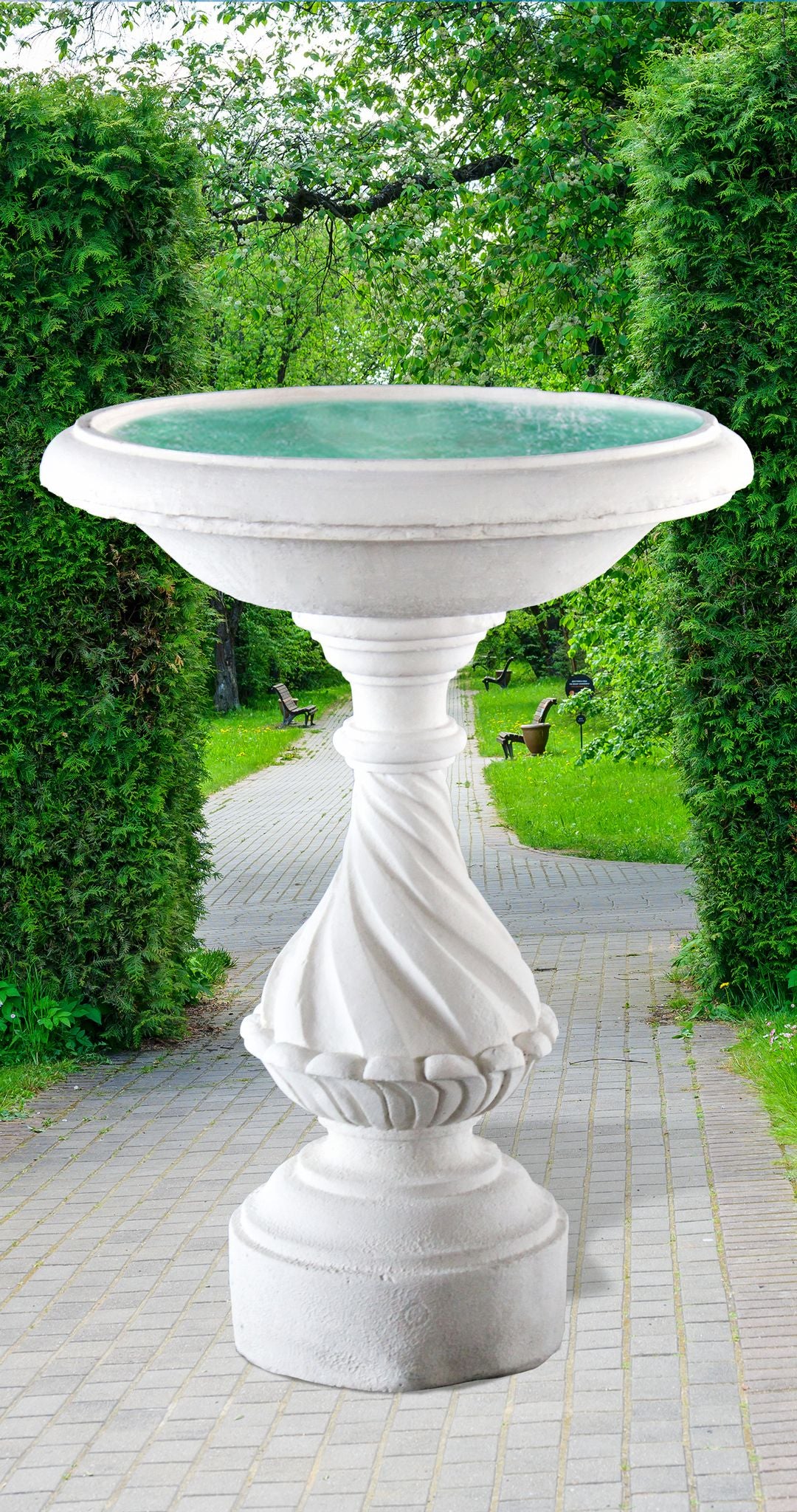 SAN_REMO_BIRDBATH - Cast Stone International 