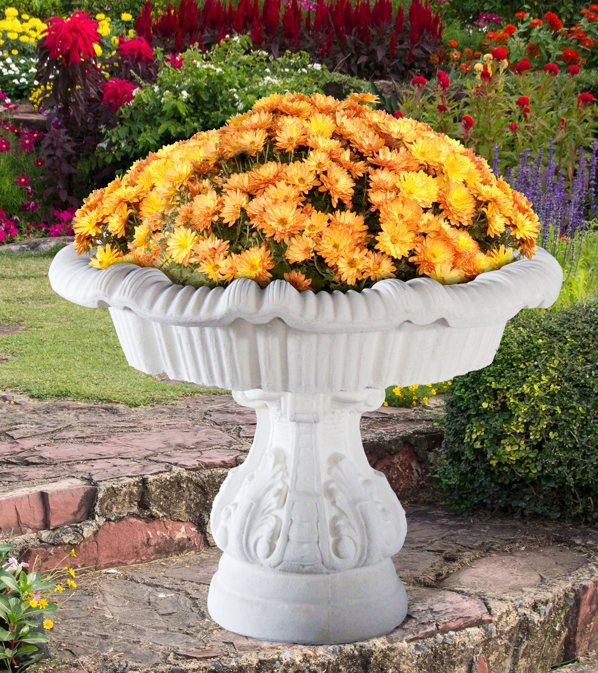 SIENA_URN - Cast Stone International 
