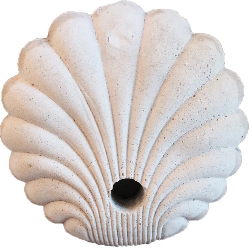 Shell_Design_Wall_Plaque - Cast Stone International 