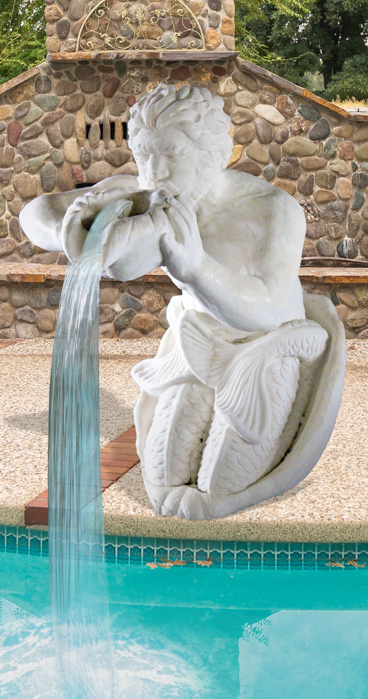 TRITON_STATUE_2 - Cast Stone International 