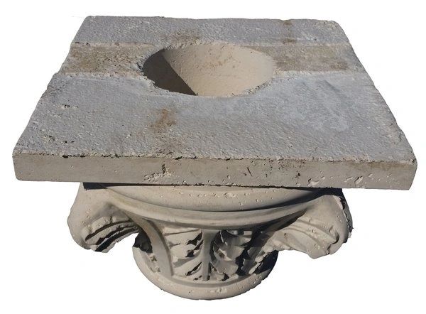 VeronaCoffeeTableBase - Cast Stone International 